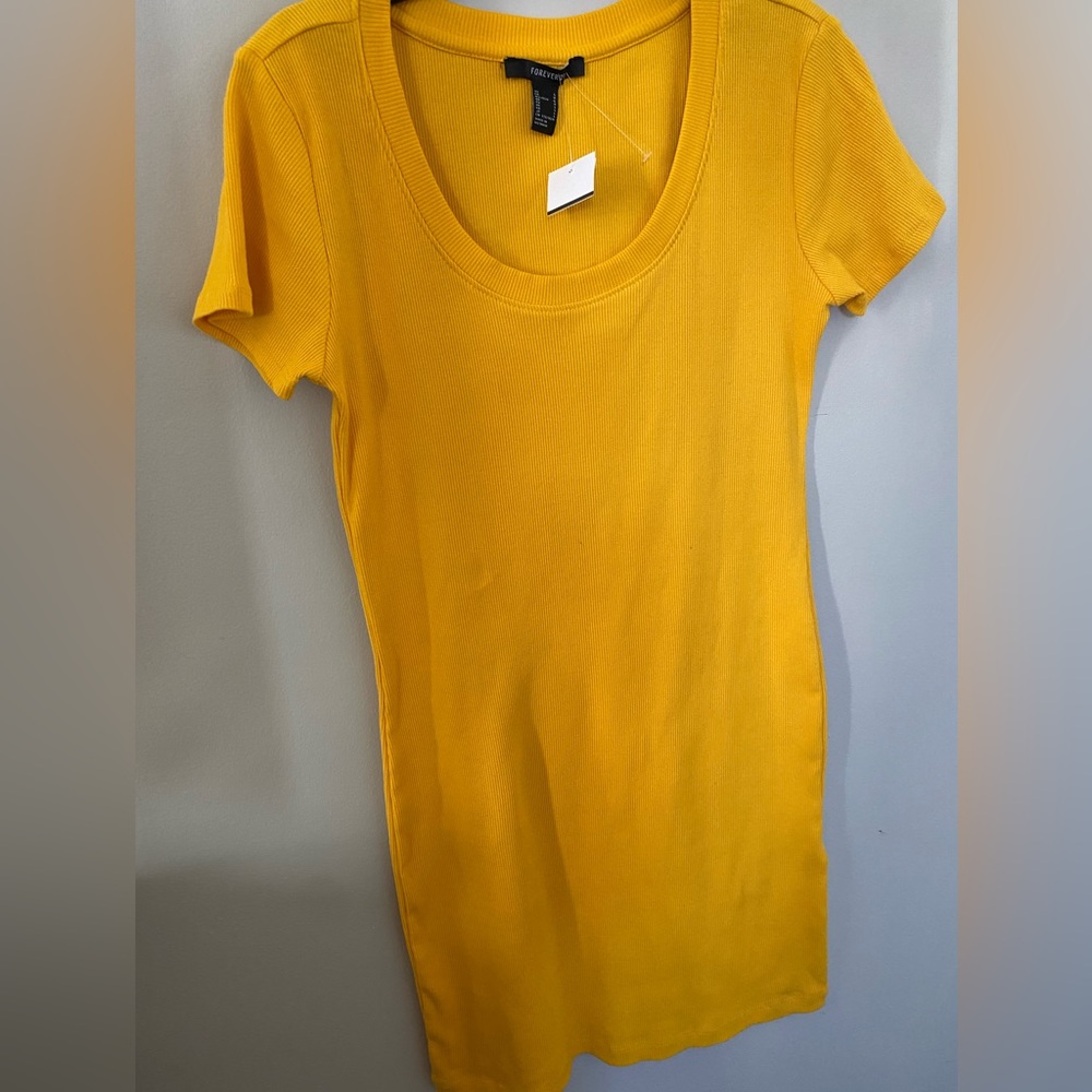 Forever 21 size large dress new with tags cotton material